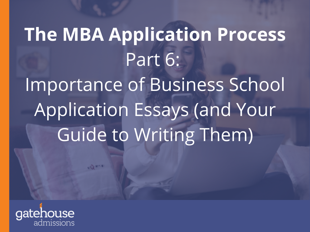 undergraduate business school application essays