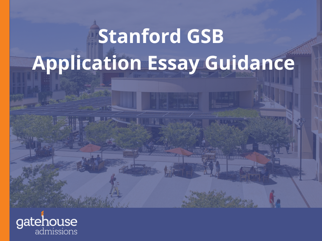 Stanford GSB Essays