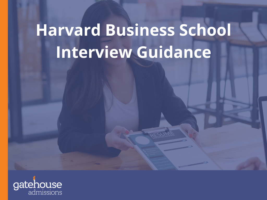 HBS interview guidance