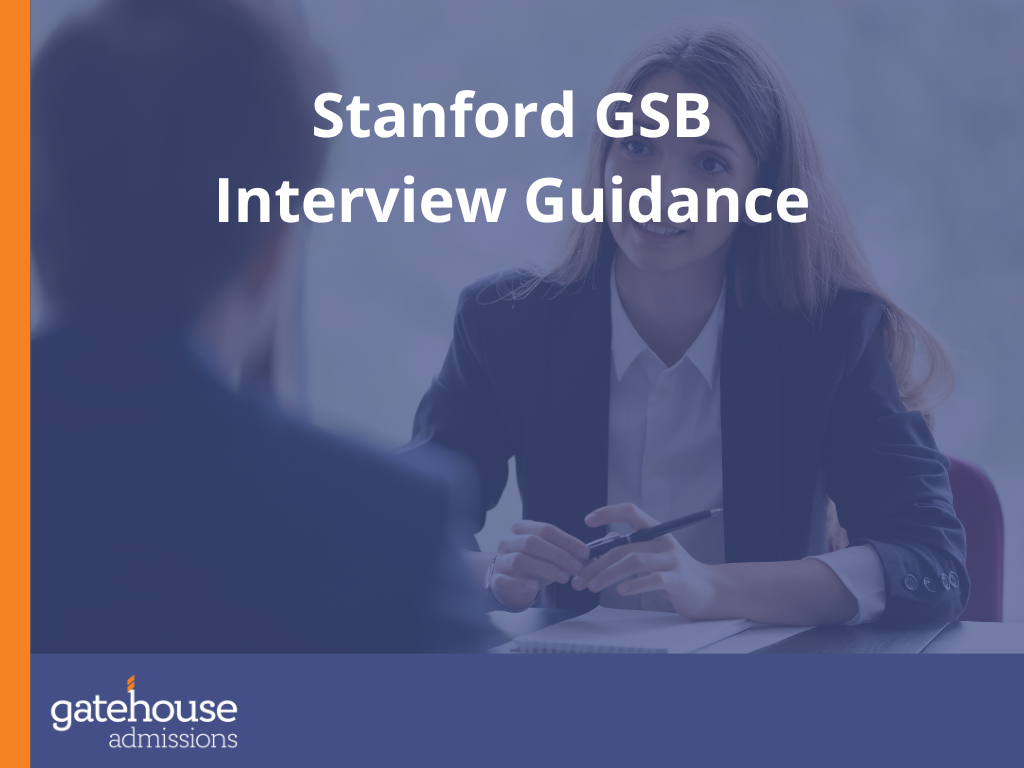 Stanford GSB Interview Guidance